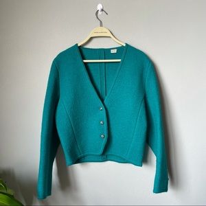 100% wool sweater cardigan